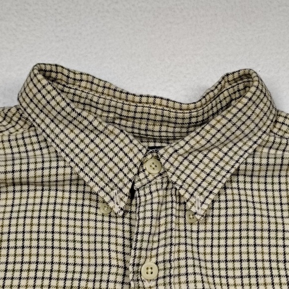 Abercrombie Fitch Plaid Long Sleeve Button Down Shirt Men XL 100% cotton - Picture 3 of 9